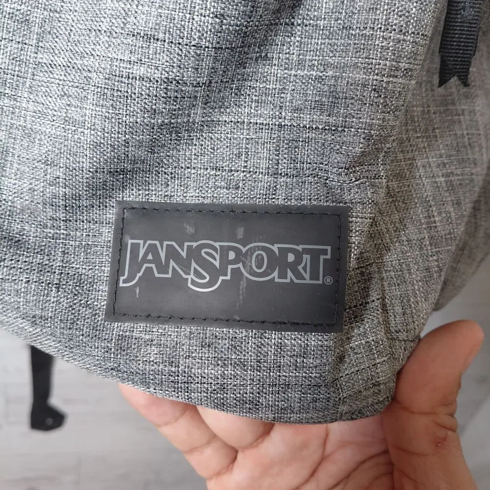 JanSport Ripley Gray Black Backpack